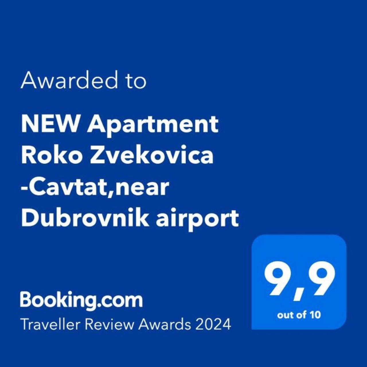 New Apartment Roko Zvekovica -Cavtat,Near Dubrovnik Airport المظهر الخارجي الصورة
